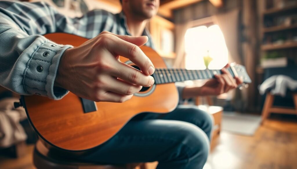 how to strum a guitar