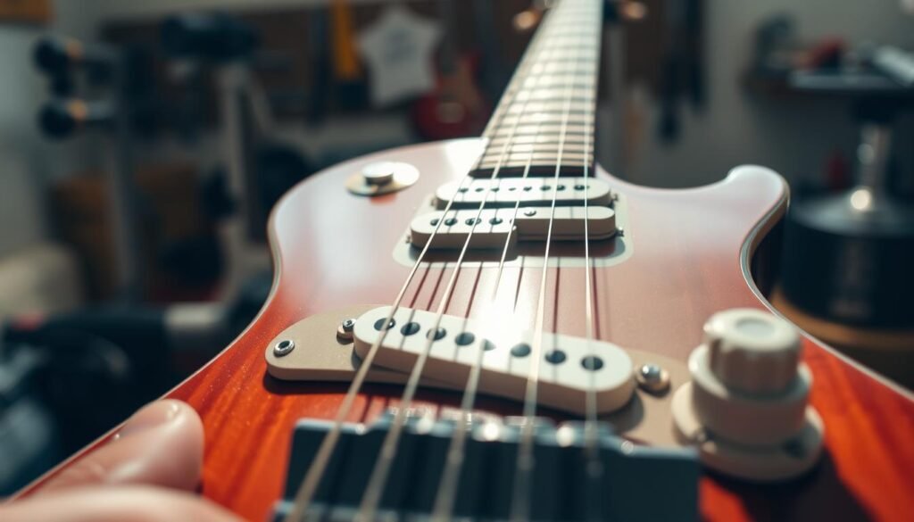 why clean guitar strings