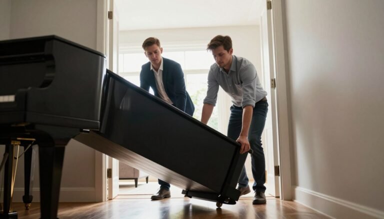 how to move a piano