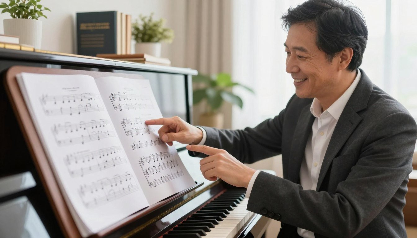 how to read piano sheet music