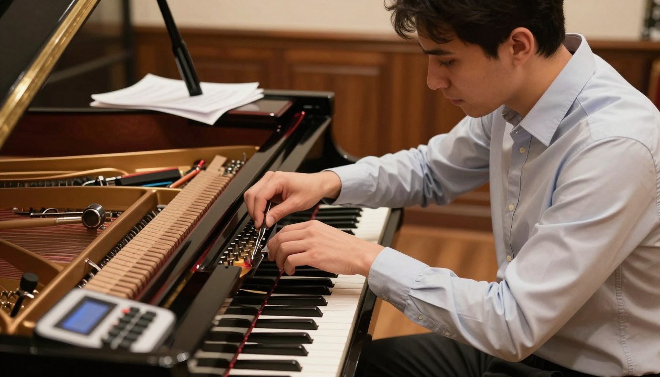 how to tune a piano