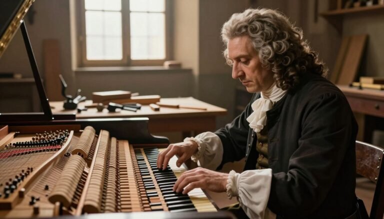 who invented the piano